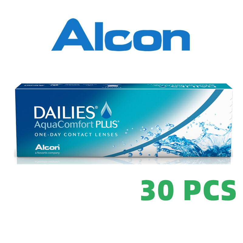 Alcon Dailies Aqua Comfort Plus 30Pcs Daily Lens One Day Contact Lenses