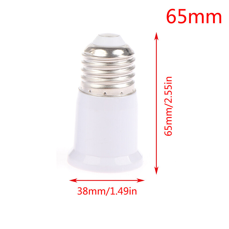 Fanghui E27 Lamp Base Extender 65mm 95mm Lamp Holder Lamp Socket Adapter For Light Bulb