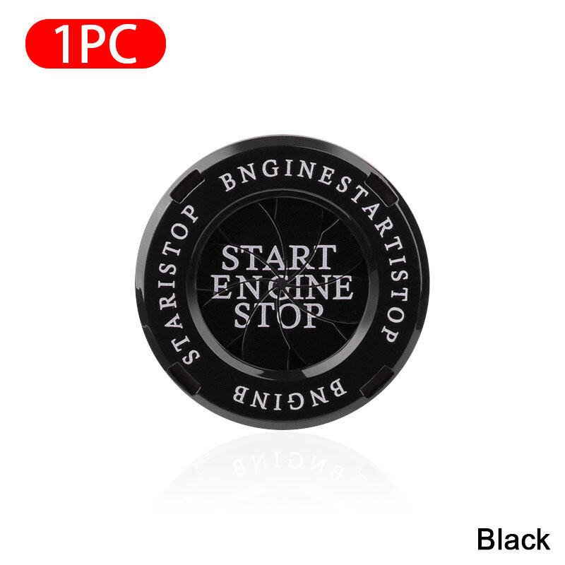 Engine Start Stop Switch Button Cover For Car Decoration Sticker