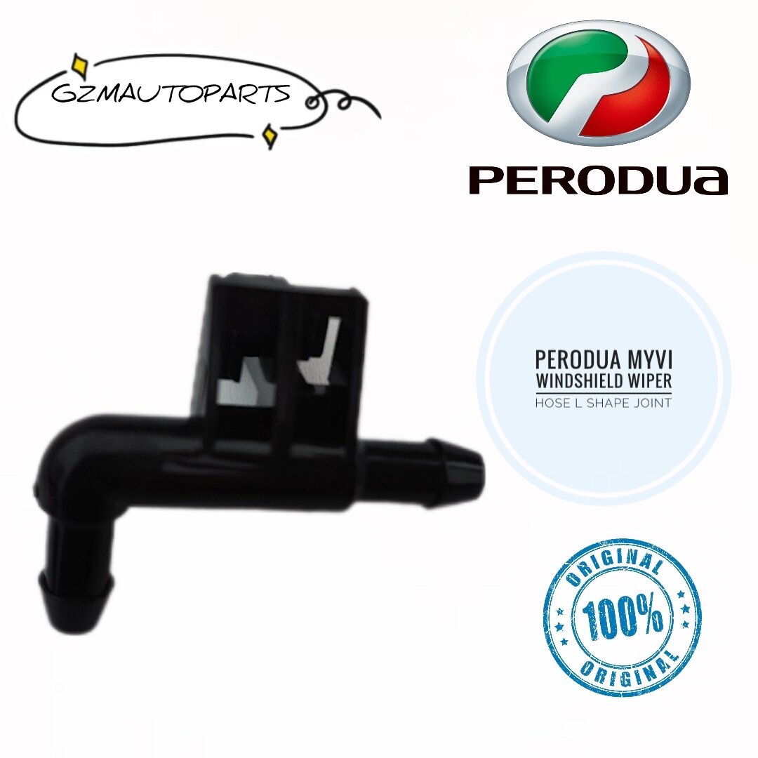 ORIGINAL PERODUA MYVI WINDSHIELD WIPER HOSE L SHAPE JOINT Lazada