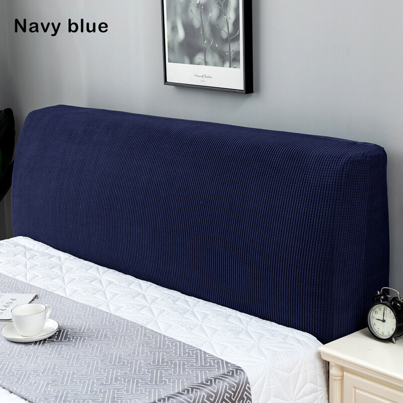 Elastic universal bed head cover whole set of european-style semicircle arc the a soft packages in solid wood dust pur