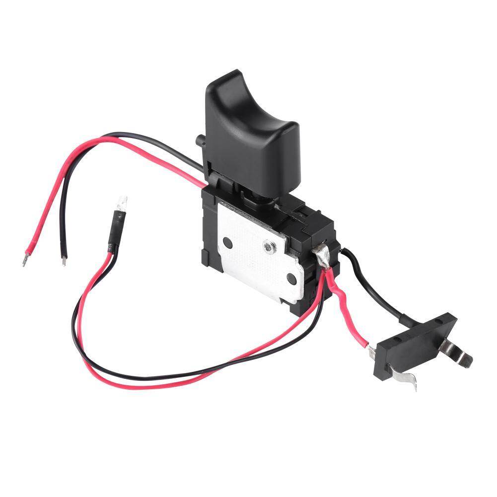 Zonejoy Công tắc kích hoạt điều khiển tốc độ máy khoan không dây pin Lithium 7.2 V - 24 V với ánh sáng nhỏ