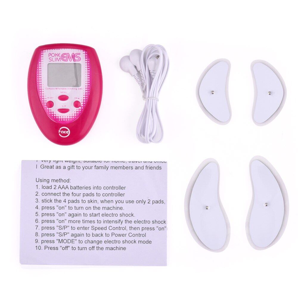 Hailicare Electric Slimming Facial Massager V-Face Trainer Jaw Exerciser EMS Face Body Pulse Muscle Slimming Device