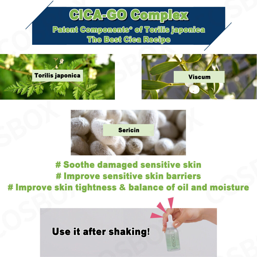 [ISOI] Dung Dịch Hiệu Ứng Kép Cicago Cica 30Ml