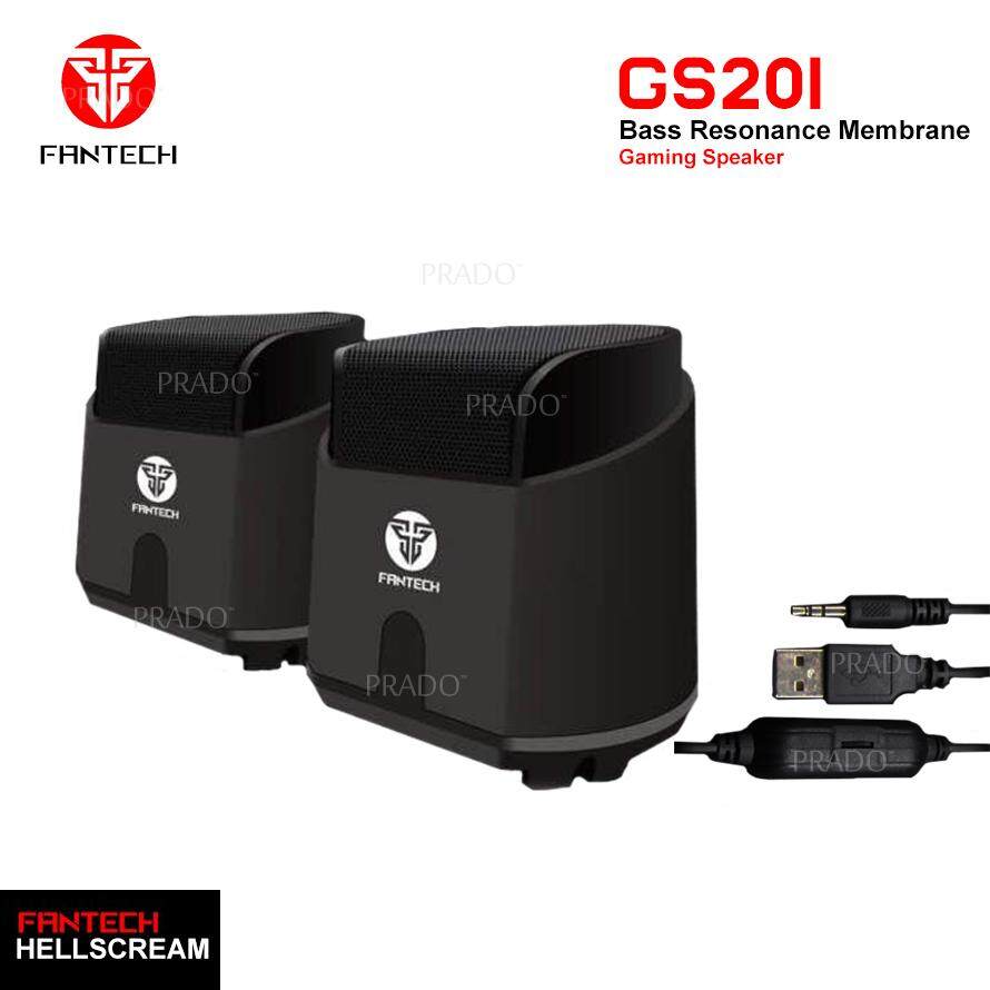 Fantech Malaysia HellScream GS201 Mobile Gaming Music Speakers with Bass Resonance - Black Malaysia