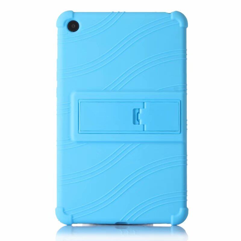 Stand silicone case for Xiaomi MiPad 4 soft shockproof cover MiPad4 Anti drop silicon casing