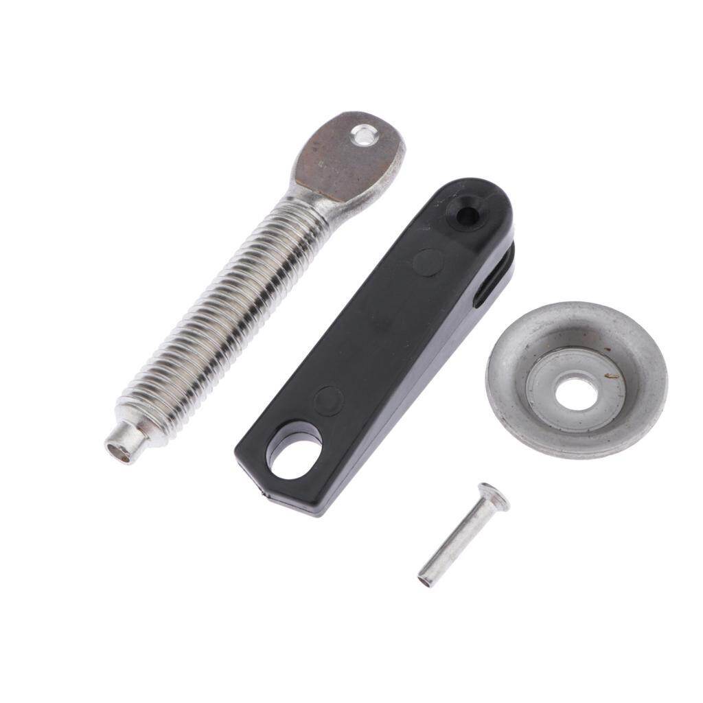 Baoblaze 6E0-43118-00 Clamp Screw Assembly Set for Yamaha Outboard Motors Transom Pad Plate Swivel Pin 5/8 inch