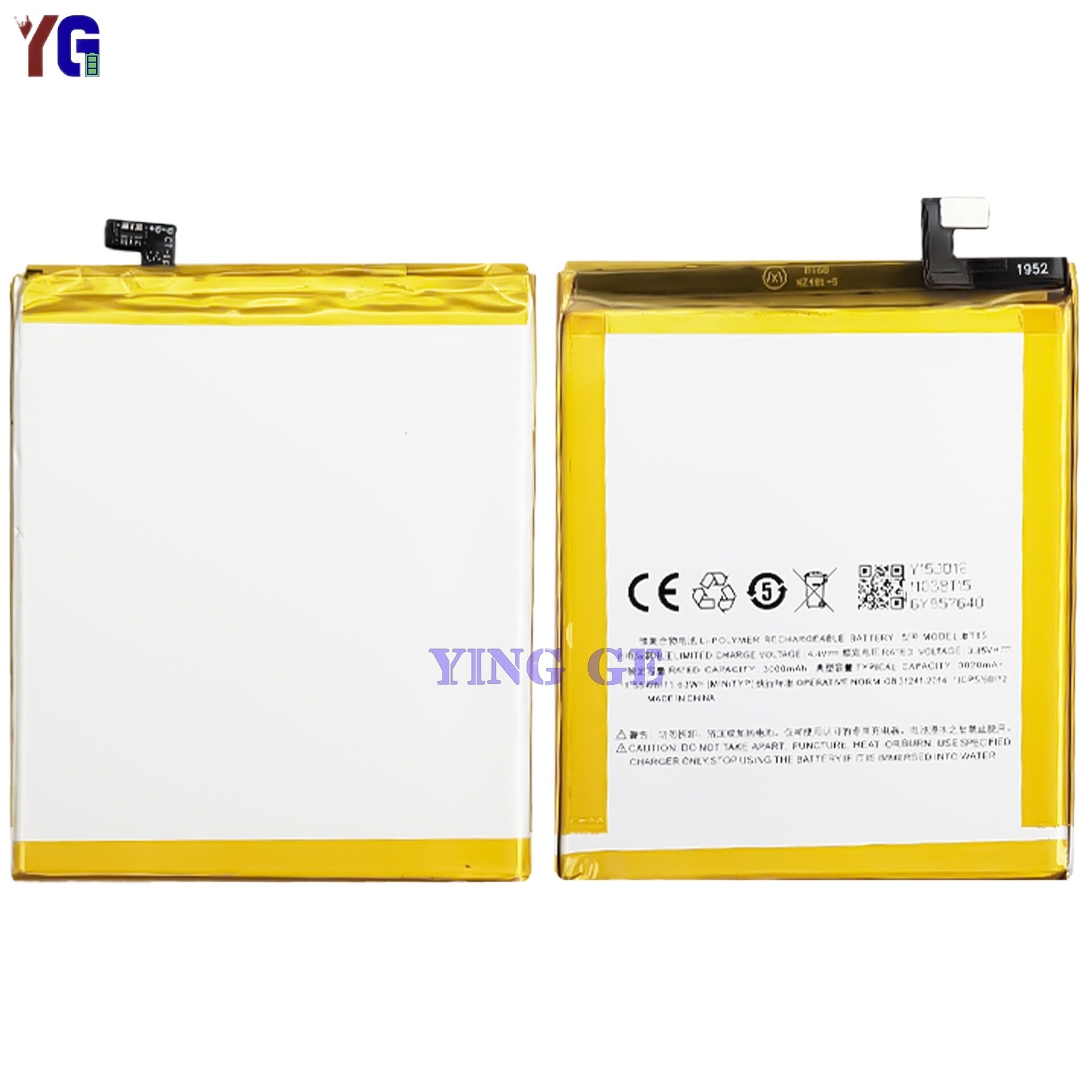 Suitable for Meizu M3S Charm blue mobile phone BT15 3020mAh large capacity new built-in battery electric board