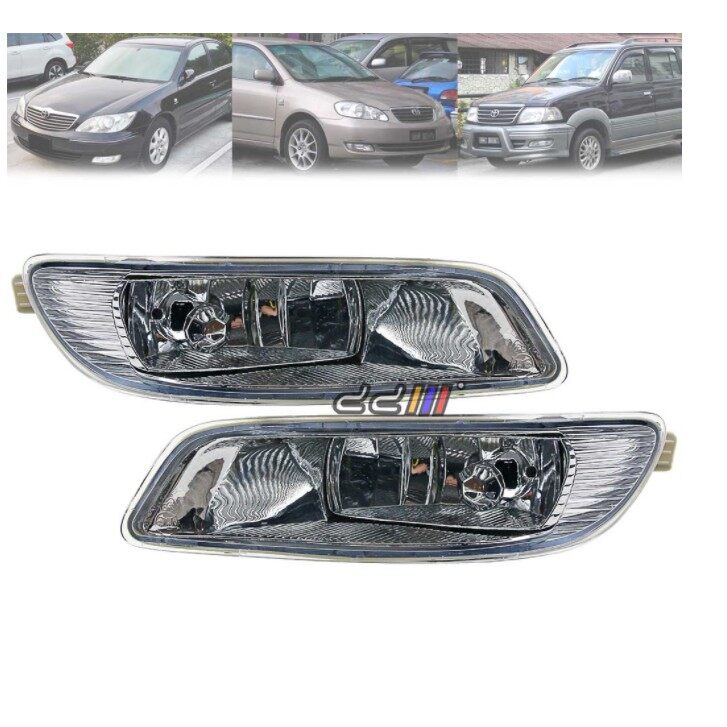 Huiyisunny FOG LAMP FOR Toyot a Corolla Altis 2003 2004 2005 2006 /TOYOTA REVO 2002-2005 / Toyota Camry 2003-2004OEM Fog Lamp Sport Light