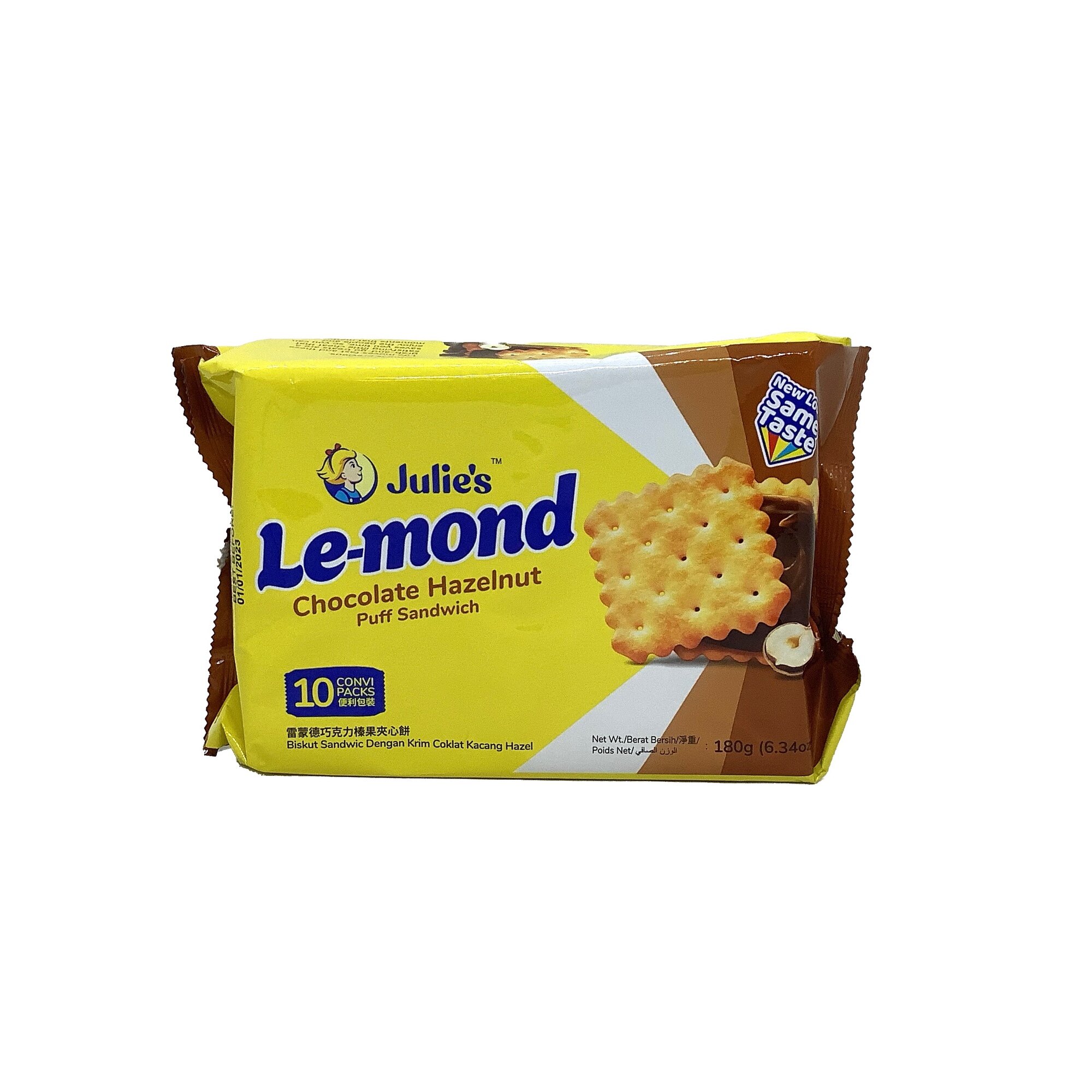 Julie’s Le Mond Chocolate Hazelnut / Cheddar Cheese / Lemon Puff