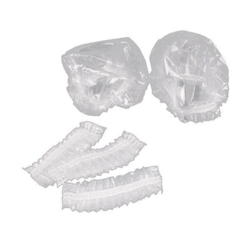 500Pcs Disposable Waterproof Ear Cover Transparent Bath Shower Hair Salon Earmuffs Hair Coloring Ear Protector Cover Cap giá rẻ