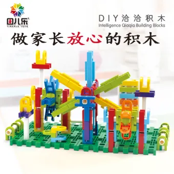 h shaped building blocks