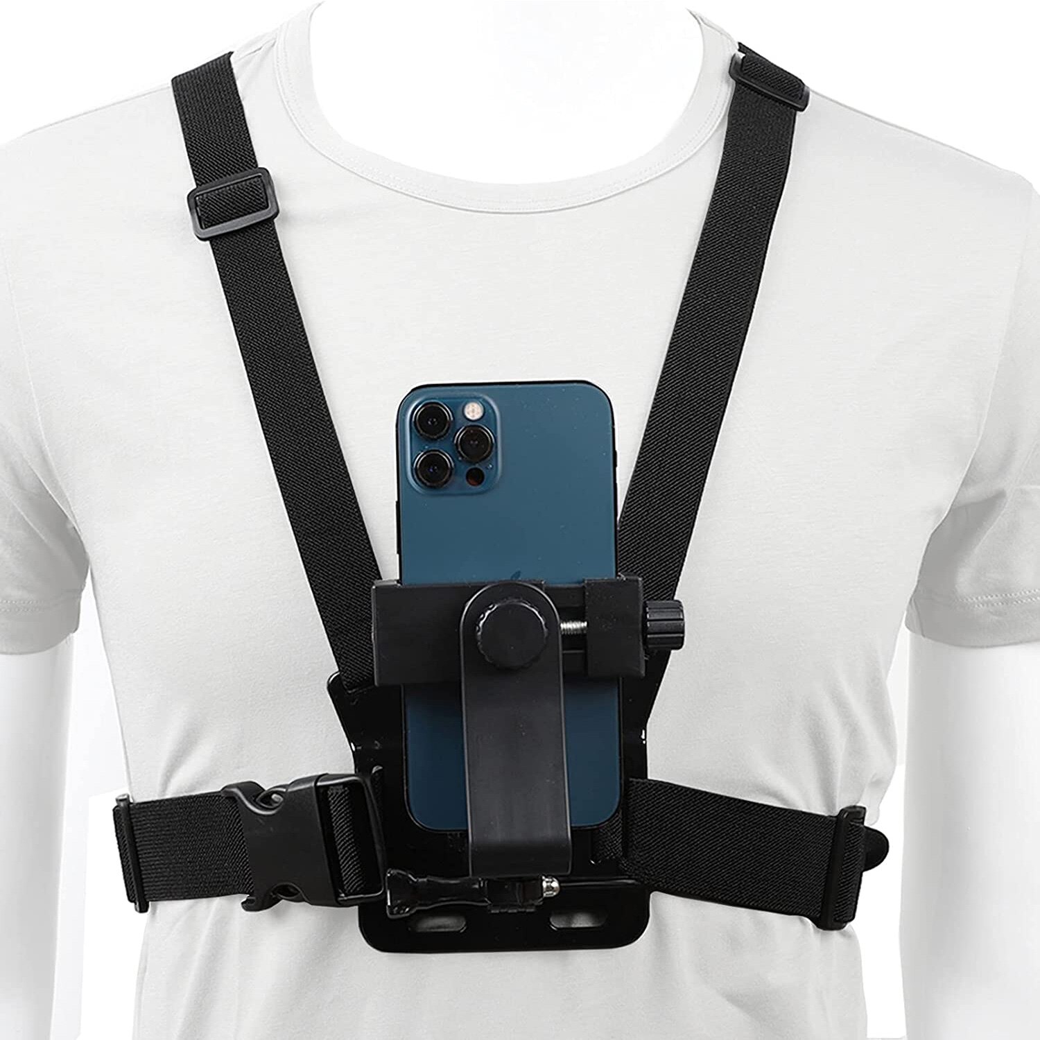 Kit Specchio Riflettente Per Smartphone – Clip Regolabile Multi-Angolo, Anti-Deformazione, Con Custodia E Panno In ABS