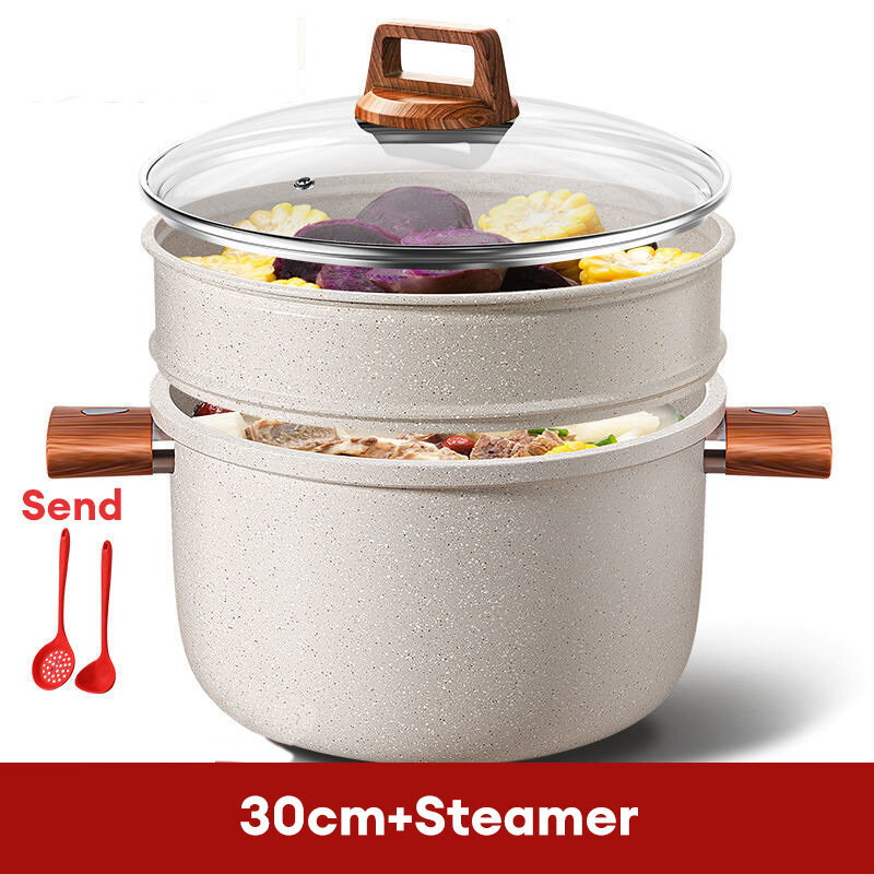 Soup pot soup stew pot porridge special pot, multi-functional non-stick pan, household induction cooker gas stove universal