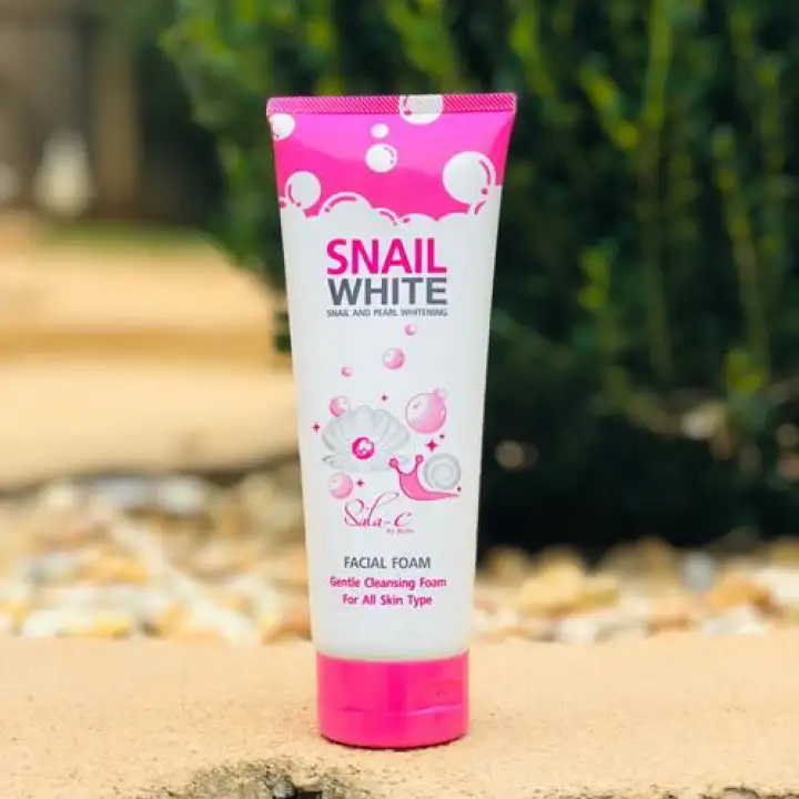 snail white face wash