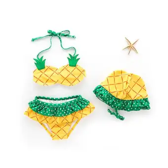 pineapple swimming costume