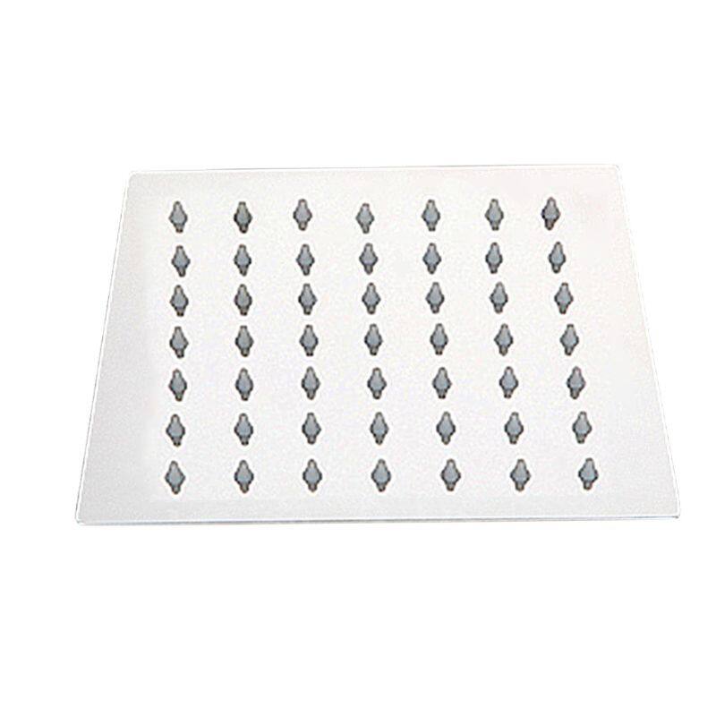 Top Spray Rainfall Shower for Head Stainless Steel Square Shower Vertical Fixed Adjustable Shower for Head Easy Installa