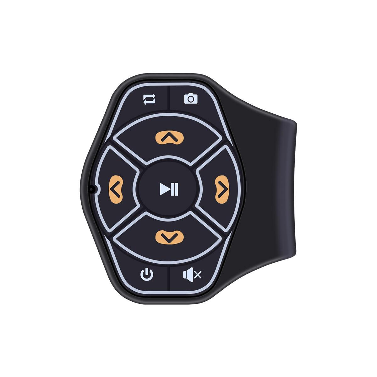 Nút Vô Lăng Ô Tô Không Dây Thông Dụng Nút Phát Đa Phương Tiện Rảnh Tay Bluetooth 4.0 Điều Khiển Từ Xa, Dành Cho IOS Android