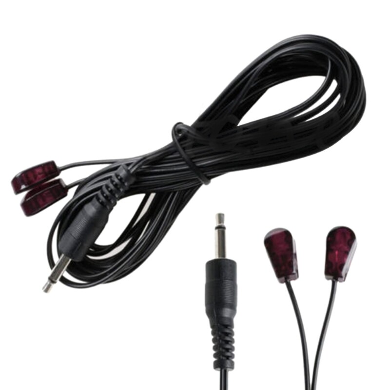 Bộ chuyển đổi hồng ngoại kép 3.5mm đầu thu điều khiển từ xa Cáp Kéo dài mở rộng