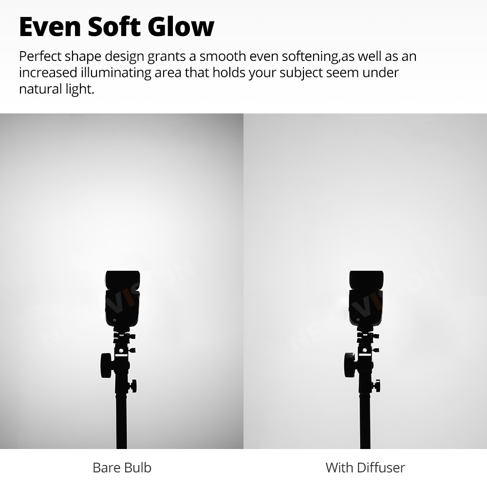 Godox Hộp tản sáng Flash 3 màu sắc 580 Softbox phụ kiện cho nhiếp ảnh đèn flash chớp đồng bộ