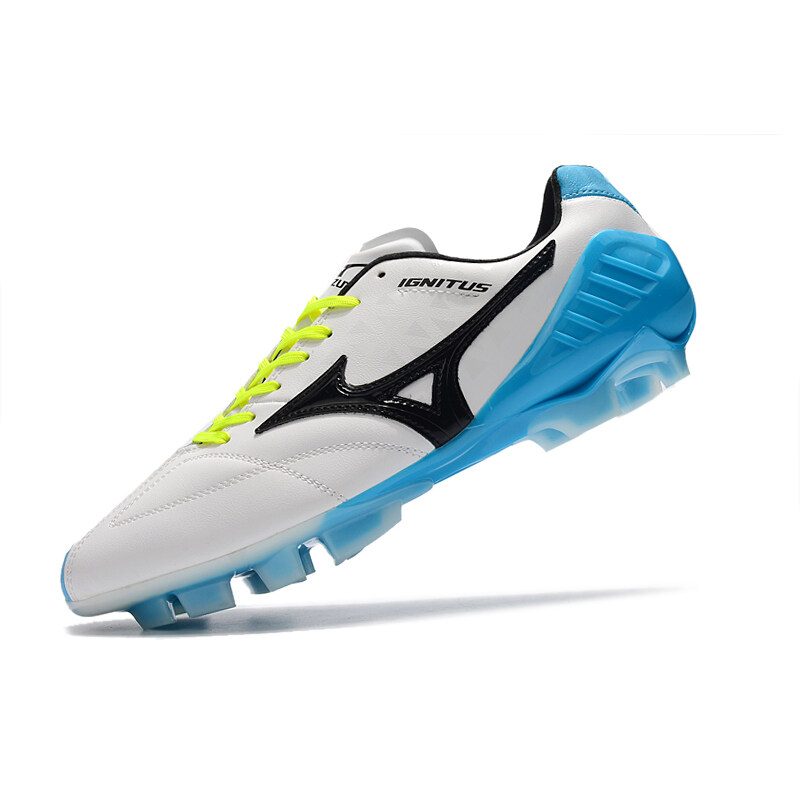 Mizuno รองเท้าฟุตบอล Wave Lgnitus Kangaroo Leather Double Colorblock