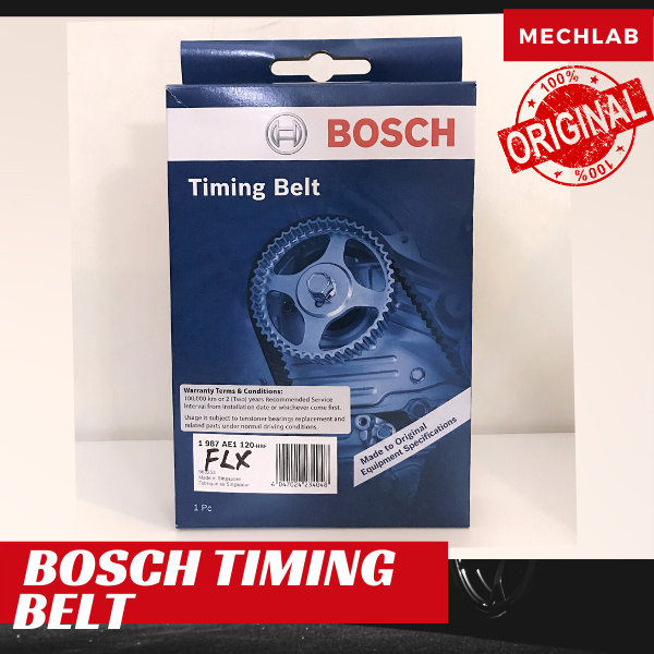 Bosch Timing Belt ( Proton Gen2 , FLX ) ⭐ MechLab ⭐ Lazada