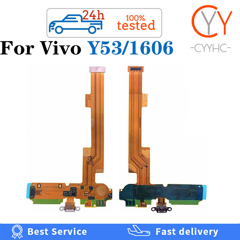 For Vivo Y53 1606 USB Charging Port Dock Connector Charge Board Flex Cable Replacement Spare Parts
