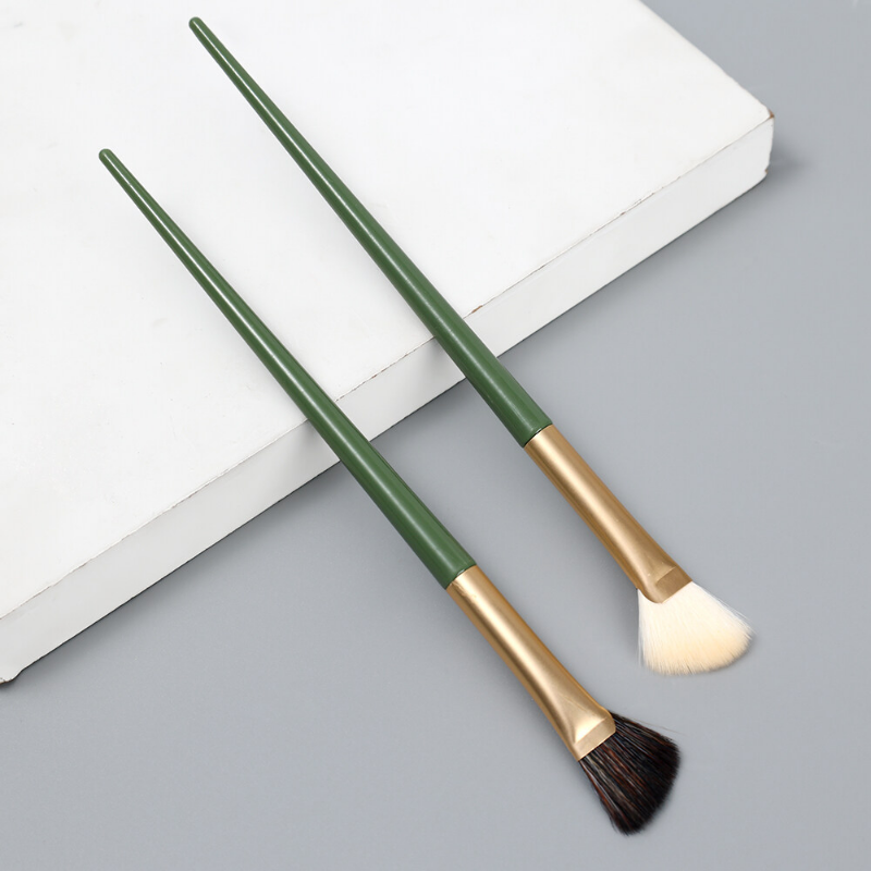 Fan Shape Makeup Brushes Nose Shadow Contour Brush Highlighting Brush Professional High Quality Nose Shadow Brush Makeup Tools
