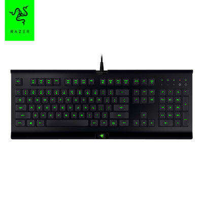 Razer Cynosa Chroma Pro คีย์บอร์ดสำหรับเล่นเกมแบบมีสายพร้อมแสง RGB/เมมเบรนคีย์บอร์ด/คีย์ Backlit/รั่วไหล/โปรแกรมแบบสมบูรณ์104ปุ่มสำหรับ Windows/Mac