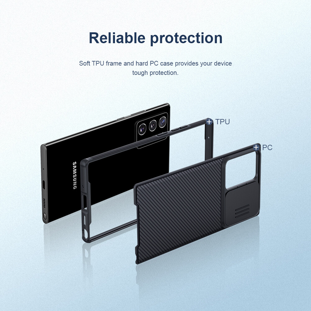 Coolcase Nillkin CamShield PC case for Samsung Galaxy Note 20 Ultra Slide Camera Protect Privacy Back Cover