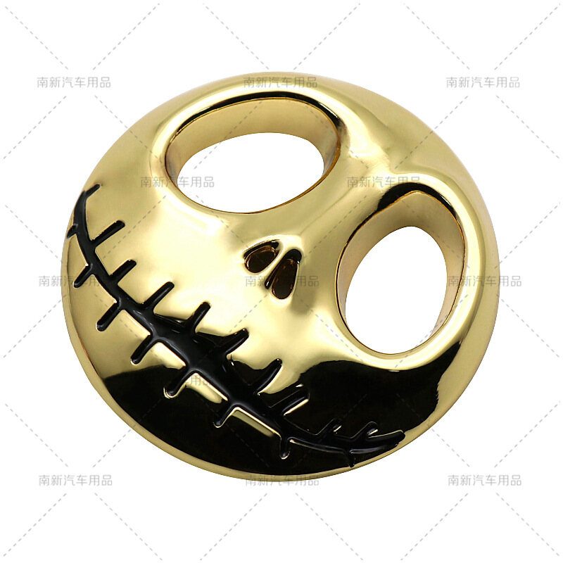 Motorcycles 3D Metal Harley-Davidson Skull Logo Joker Halloween Skull Hood Emblem Motorcycle Fuel Tank Cover Decals Car Body Sticker Styling Accessories