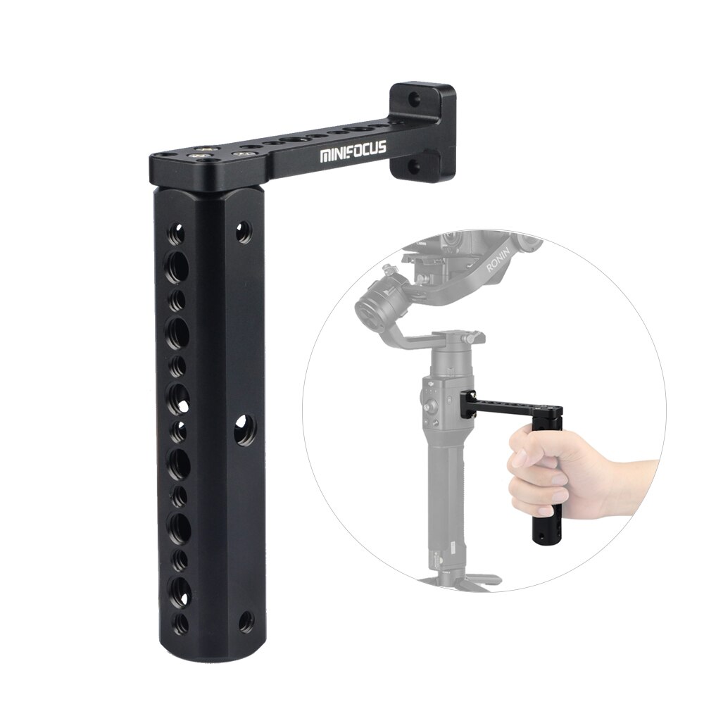 【】 Ronin S Tay Cầm RS2 Giá Đỡ Gắn Micro Cầm Tay Mở Rộng Có Lỗ Vít Cho Gimbal Ronin S Ronin-S2 SC RS2