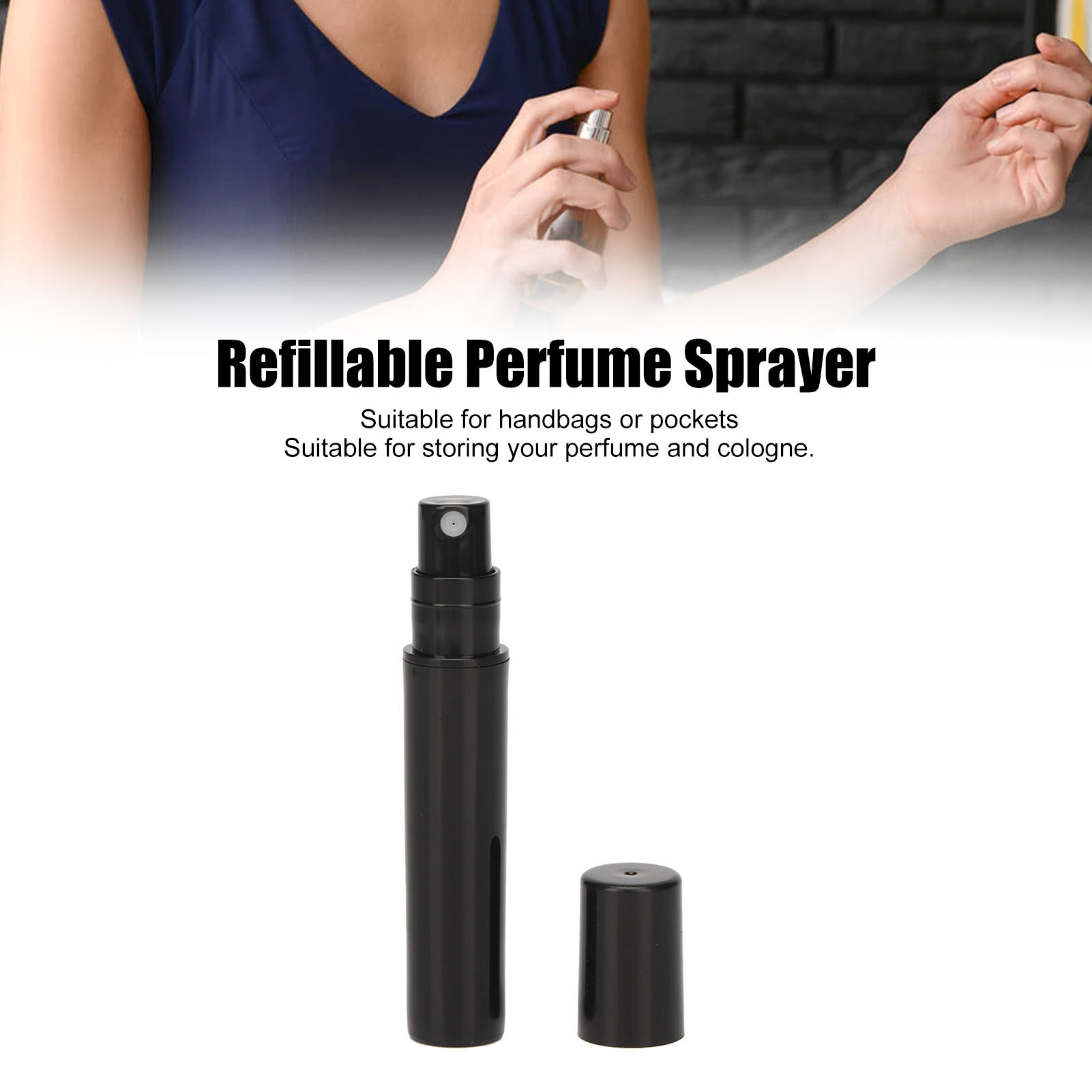 Refillable Perfume Sprayer, 3ml 20pcs Empty Perfume Bottle for Cologne