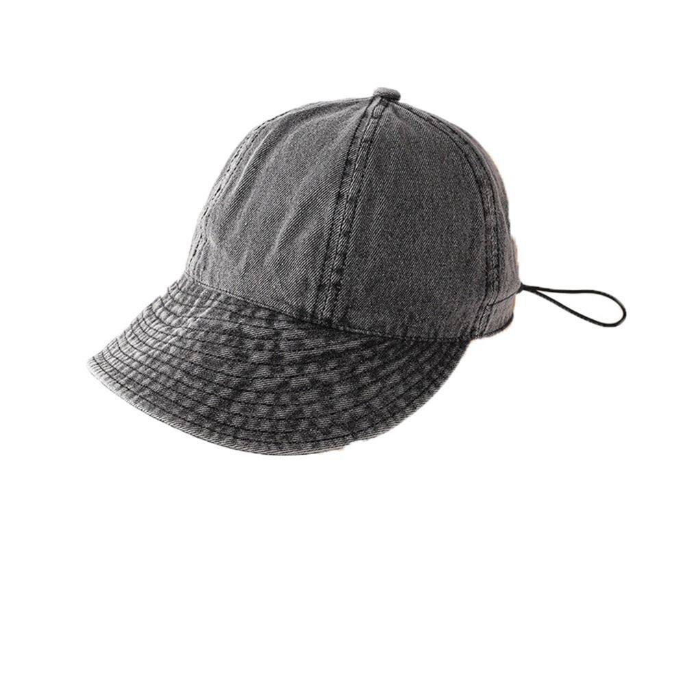 CAEXE Adjustable Simple Sunscreen Cap For Women Outdoor Sun Cap Cotton Sports Korean Style Cap Denim Baseball Cap Snapback Hat Visors Cap