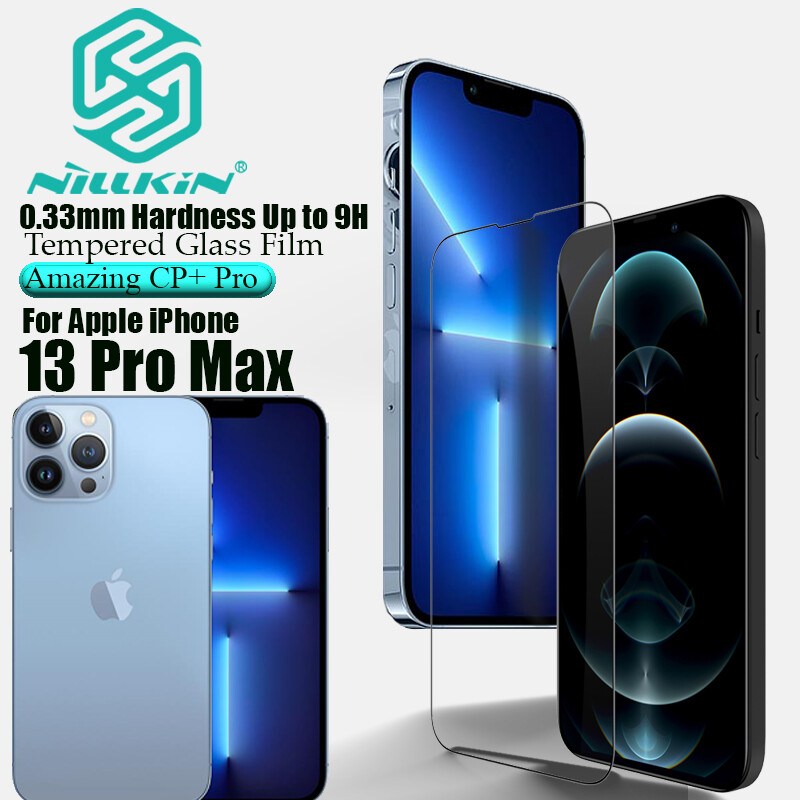 Nillkin Full Coverage Tempered Glass for Apple iPhone 13 12 11 Pro Max 13 mini 0.33MM 2.5D CP+Pro Anti-fingerprint Fully Cover Screen Protector Film