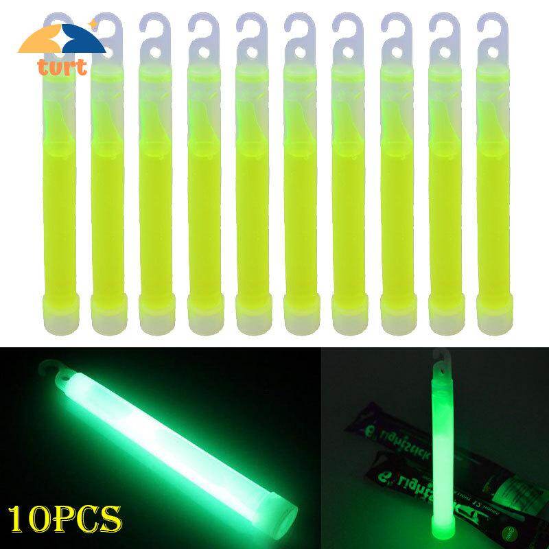 10pcs 6inch Industrial Grade Glow Sticks Light Stick Party Camping Emergency Lights Glowstick Chemical Fluorescent