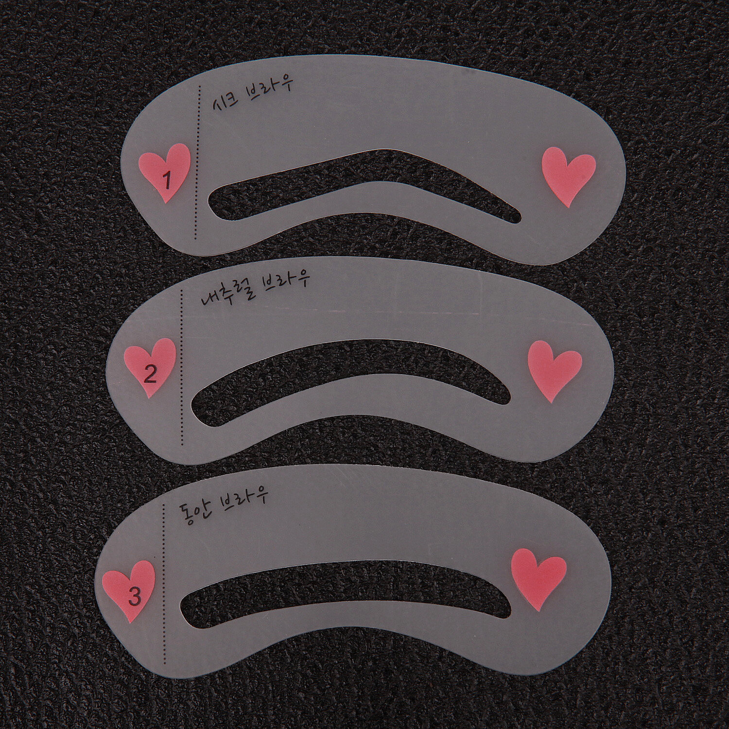 12 pcs Professional Eyebrow Stencil Card Template With Strap Fixable Eyebrow Sticker Perfect Makeup Drawing Guide Tool