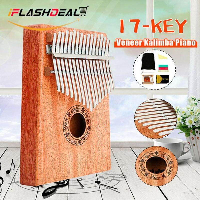 iFlashDeal 17 Keys Kalimba Thumb Piano Mbira African Fingers Kalimba Mahogany Wood Acoustic Music Instrument for Music Lovers Malaysia