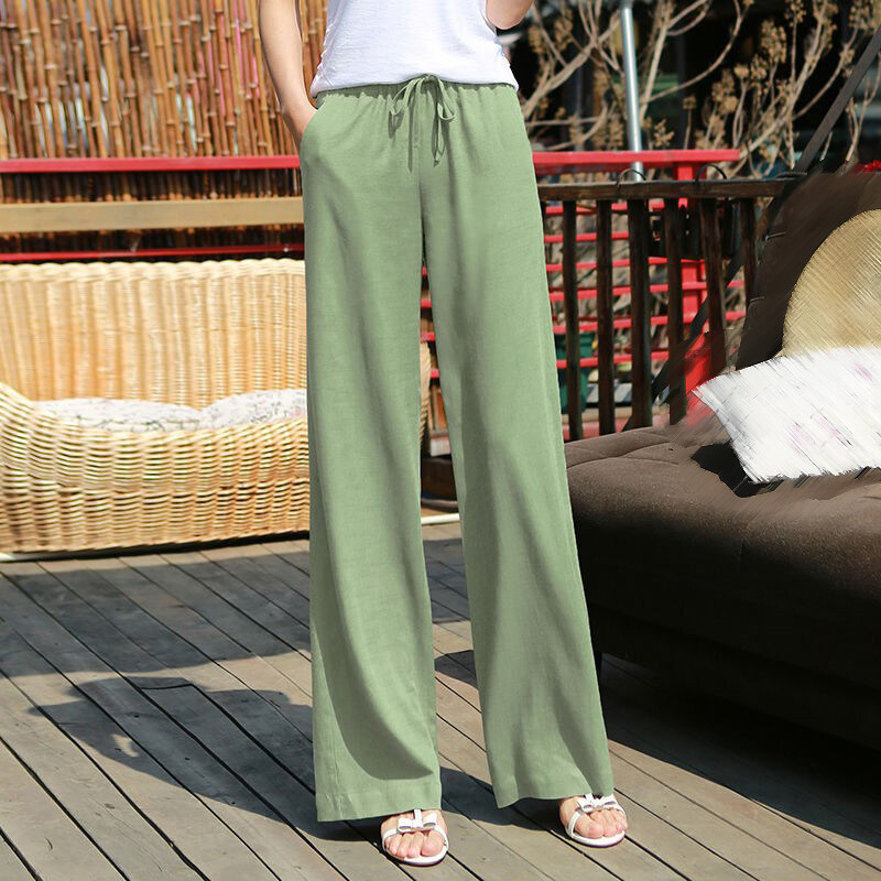 Elastic waist palazzo pants Clearance
