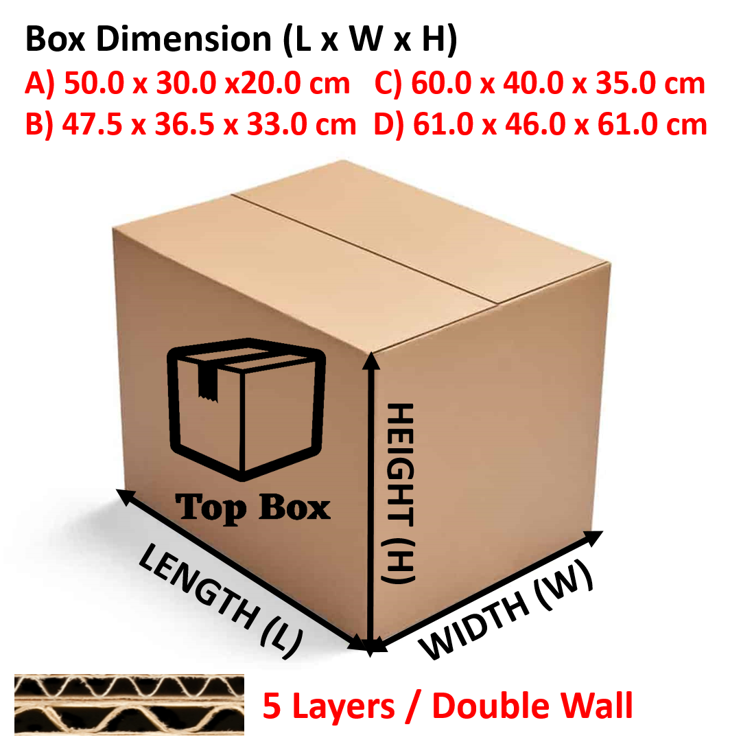 Gp542 52x40x20cm Lxwxh Buy Carton Boxes For Storage Shipping And Moving
