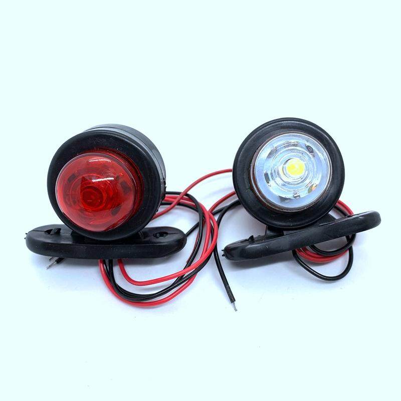 4x Red White Corner Side Marker LED Lights Outline Lamp Truck Trailer Bus 12V 4x Red White Corner Side Marker LED Lights Outline Lamp Truck Trailer Bus 12V