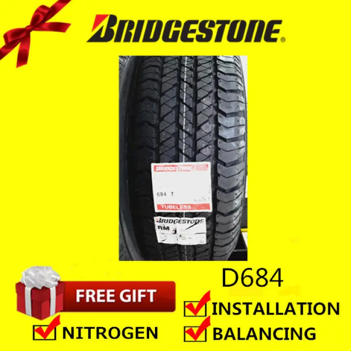 Bridgestone Dueler H T D684 Tyre Tayar Tire With Installation 215 65r16 265 65r17 Lazada