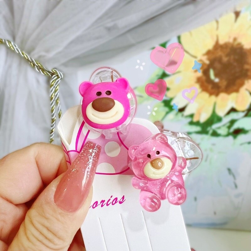 Kẹp cua mini gấu dâu lot so (giao mẫu ngẫu nhiên)