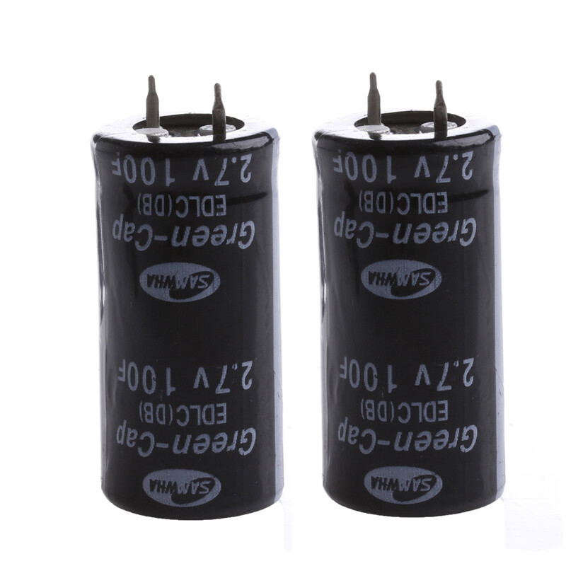 2 Tụ Siêu Tụ Điện 2.7V 100F Farad Mới