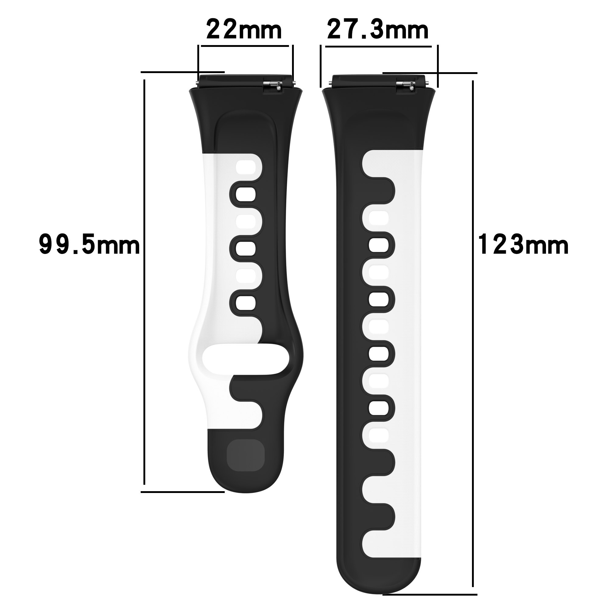Silicone Strap for Redmi Watch 3 Active Strap Smart Watch Replacement Strap for Xiaomi Redmi Watch 3 Strap