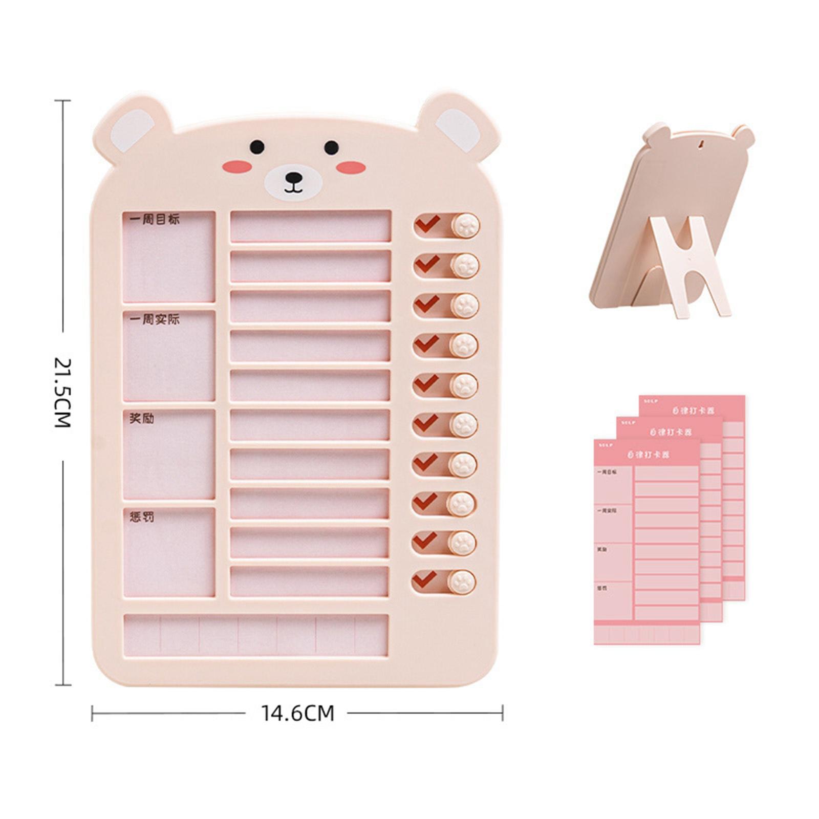 Blesiya List Board Daily Task Planning Board Chart Memo for RV Office Home