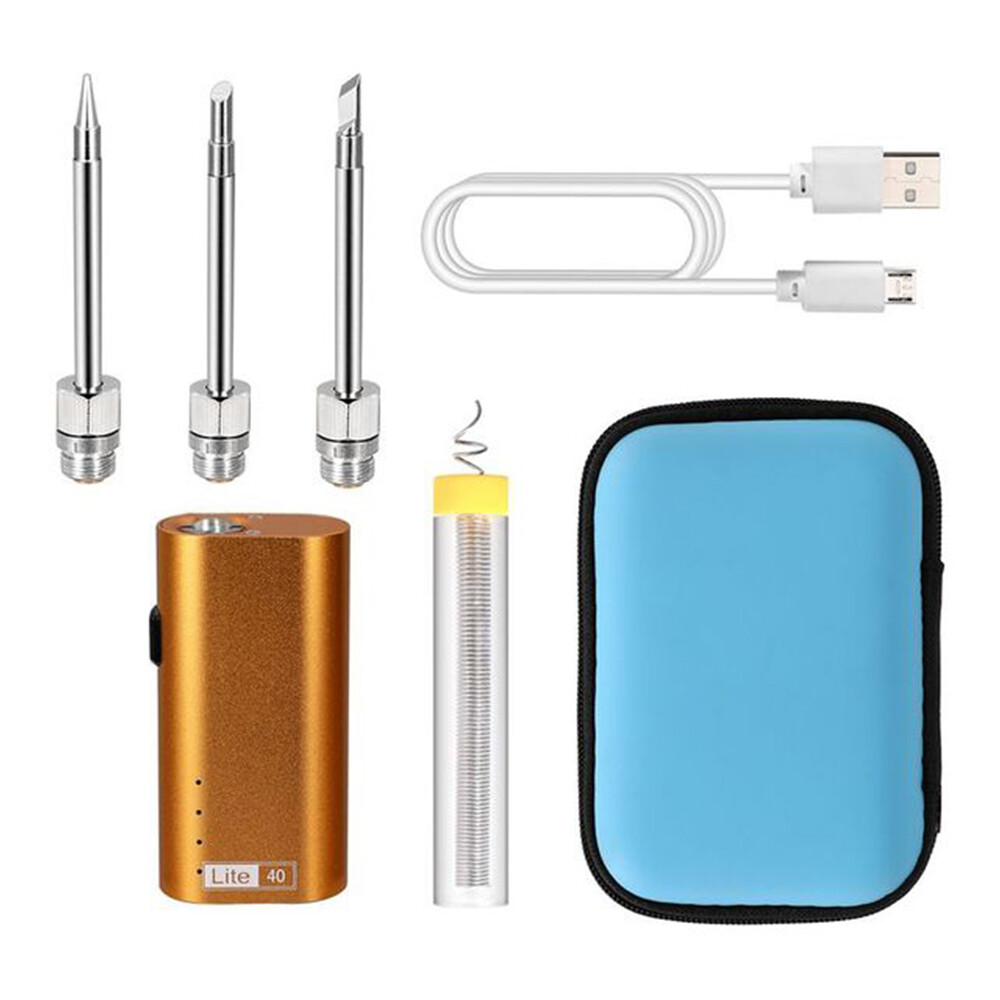DM 510 Interface Battery Soldering iron Wireless portable usb charging Soldering iron Home soldering repair 40W soldering iron