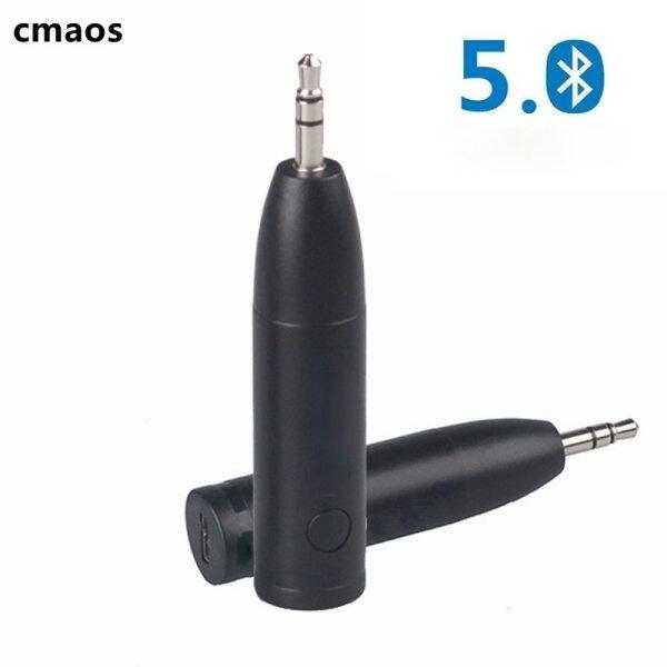 【CW】 Bộ Chuyển Đổi Bộ Thu Phát Bluetooth 5.0 Không Dây 2 Trong 1 Giắc Cắm 3.5Mm Cho Bộ Thu Phát Tai Nghe Aux A2dp Âm Thanh Trên Xe Hơi Rảnh Tay