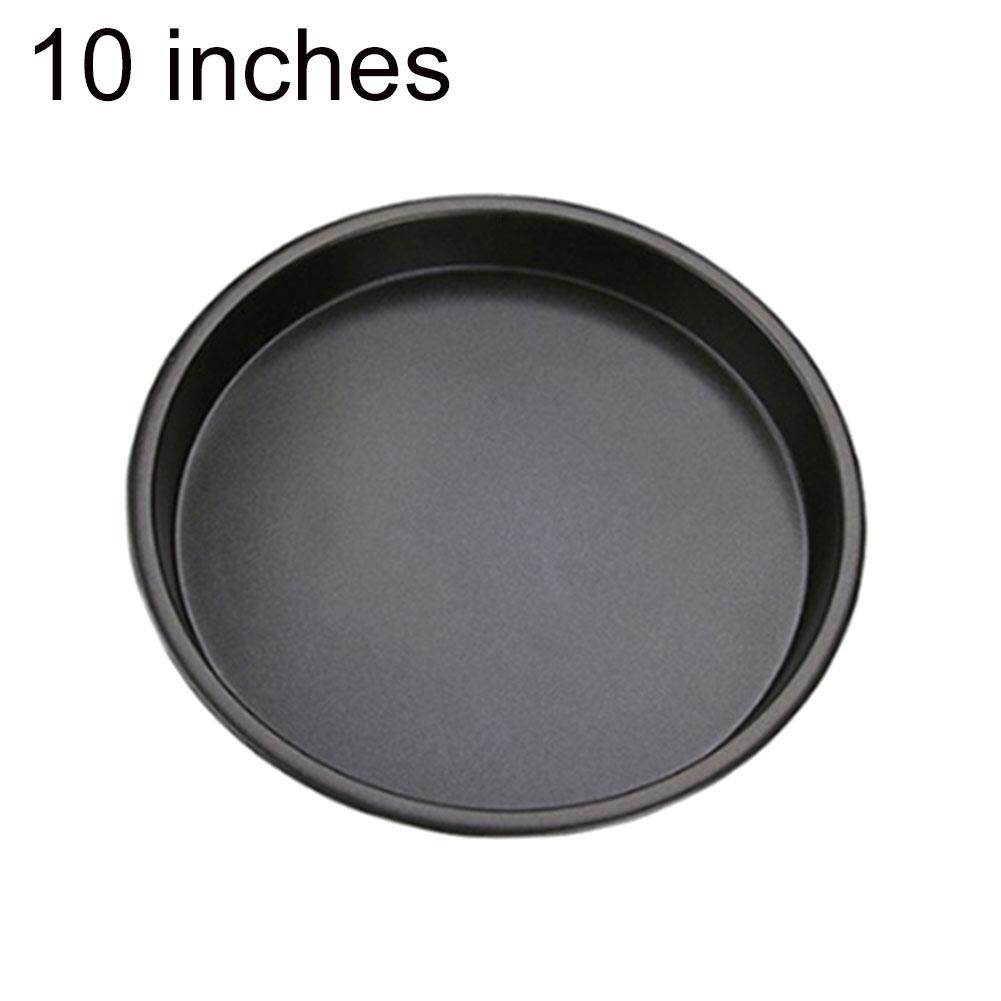 Terylin 6/7/8/10 inch Non-stick Pizza Pan Plate Dish Tray Mold Bakeware Baking Tool
