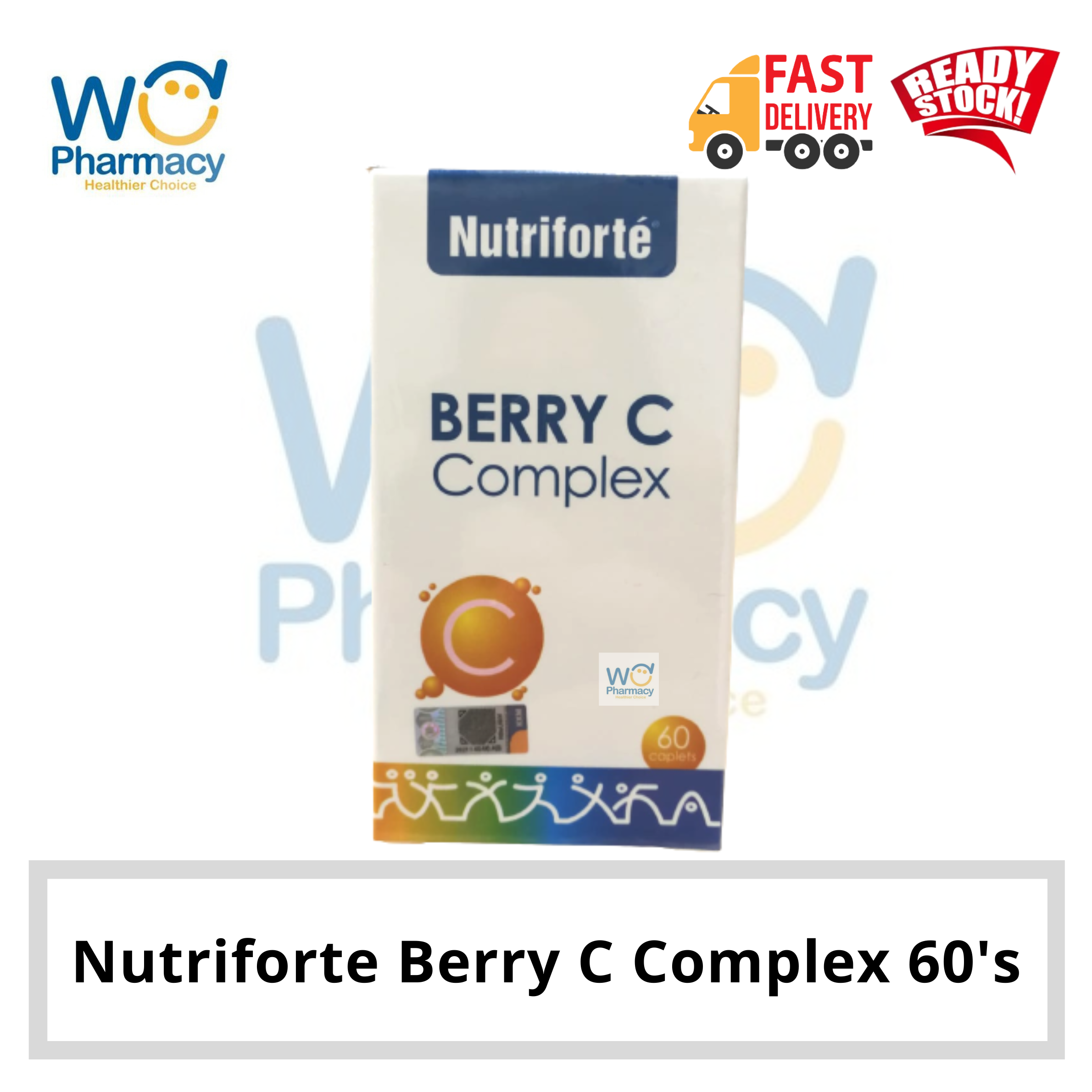 Nutriforte Berry C Complex 60's (Exp 02/2024) Sambucus Nigra
